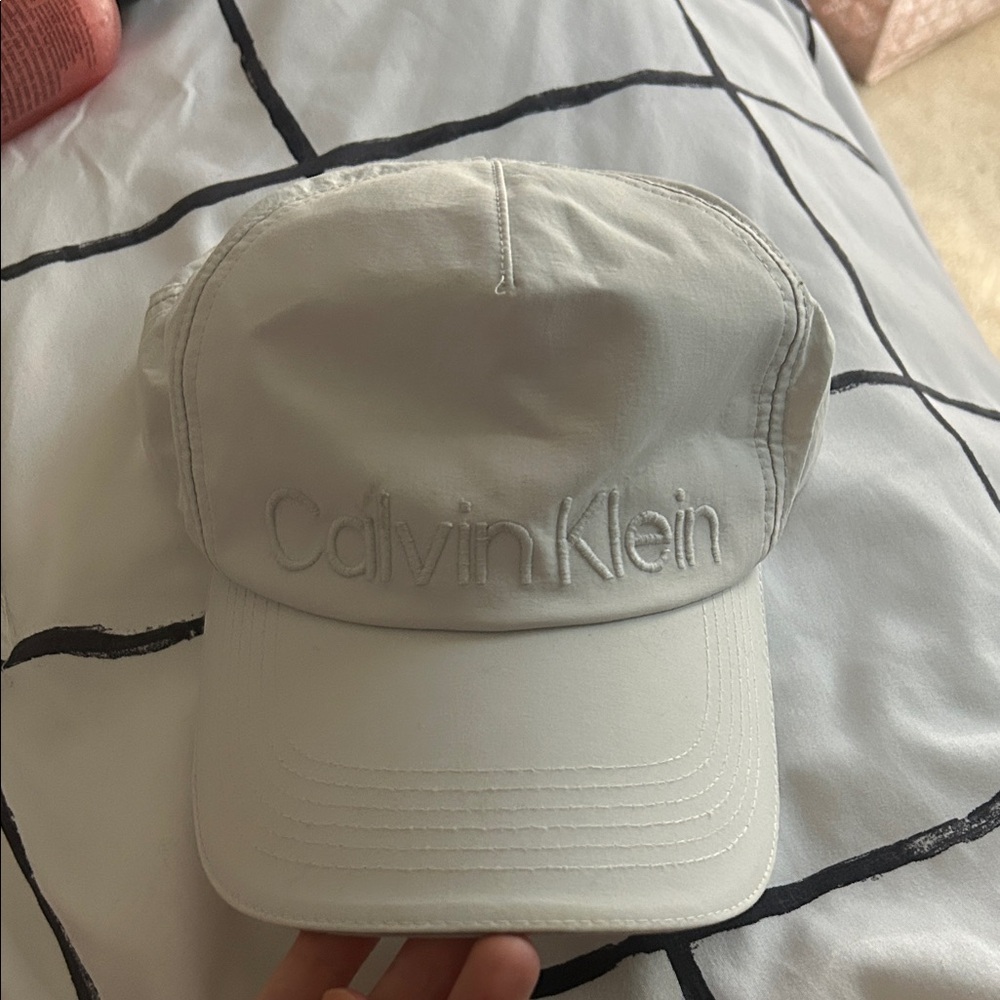 Calvin Klein Light Gray Cap